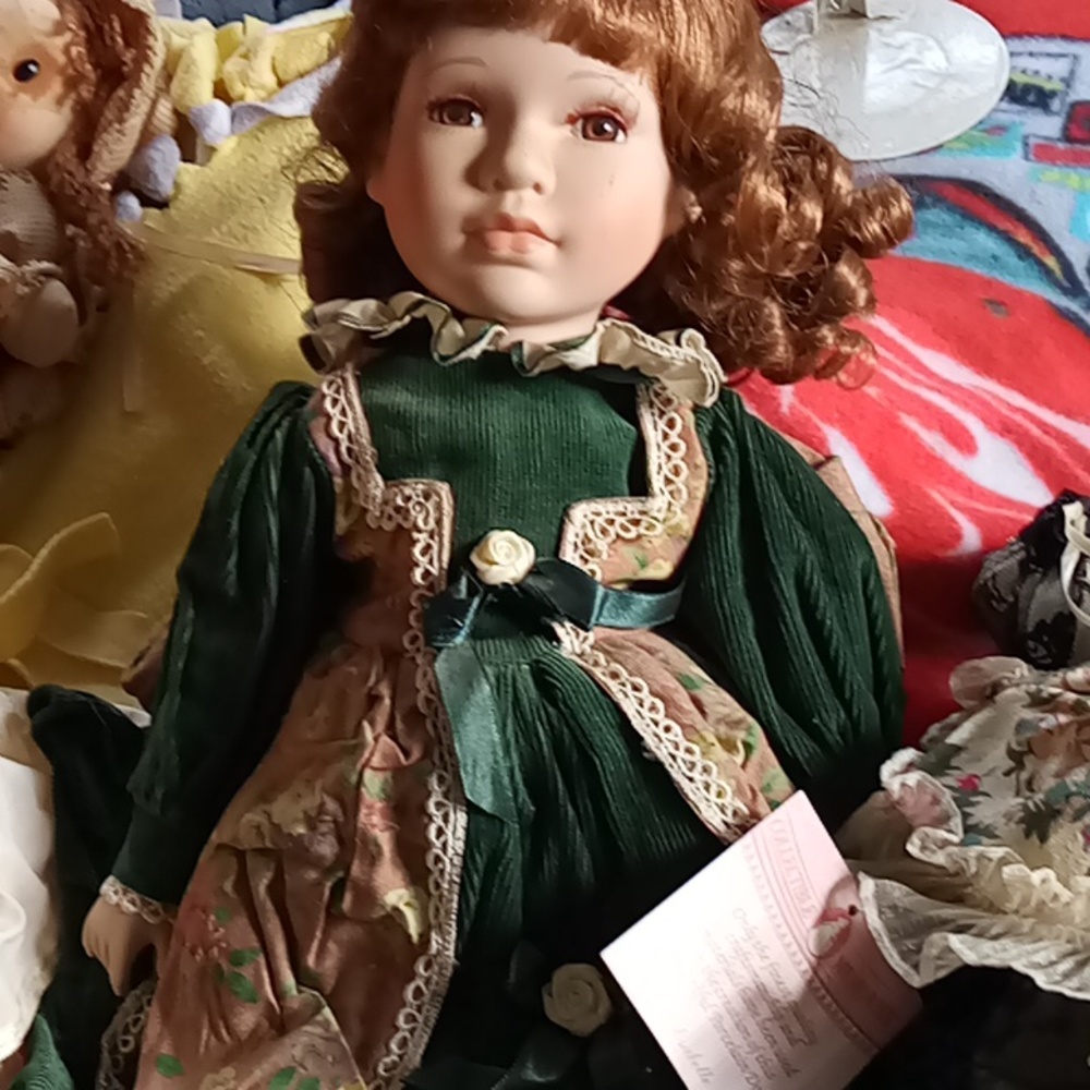 Beautiful porcelain dolls